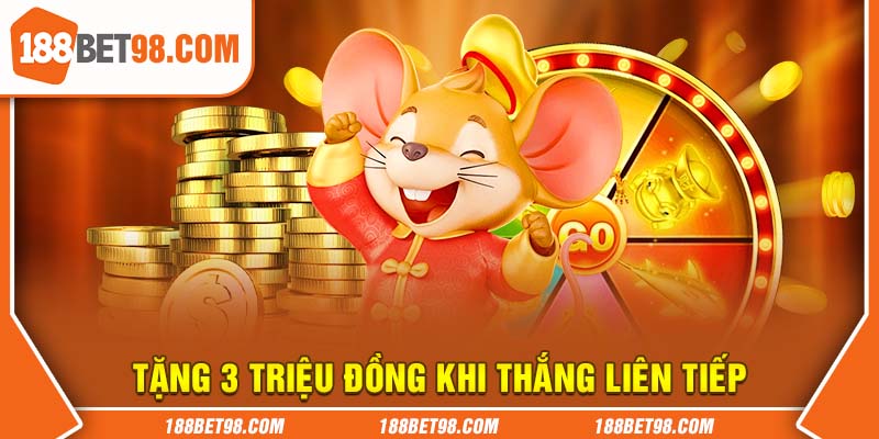 Tặng thưởng nếu thua cược liên tiếp